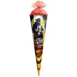 Roth Schultüte 50cm eckig Feuerwehrmann eckig