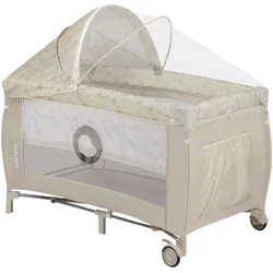 Lionelo Reisebett Sven Plus 2in1, beige