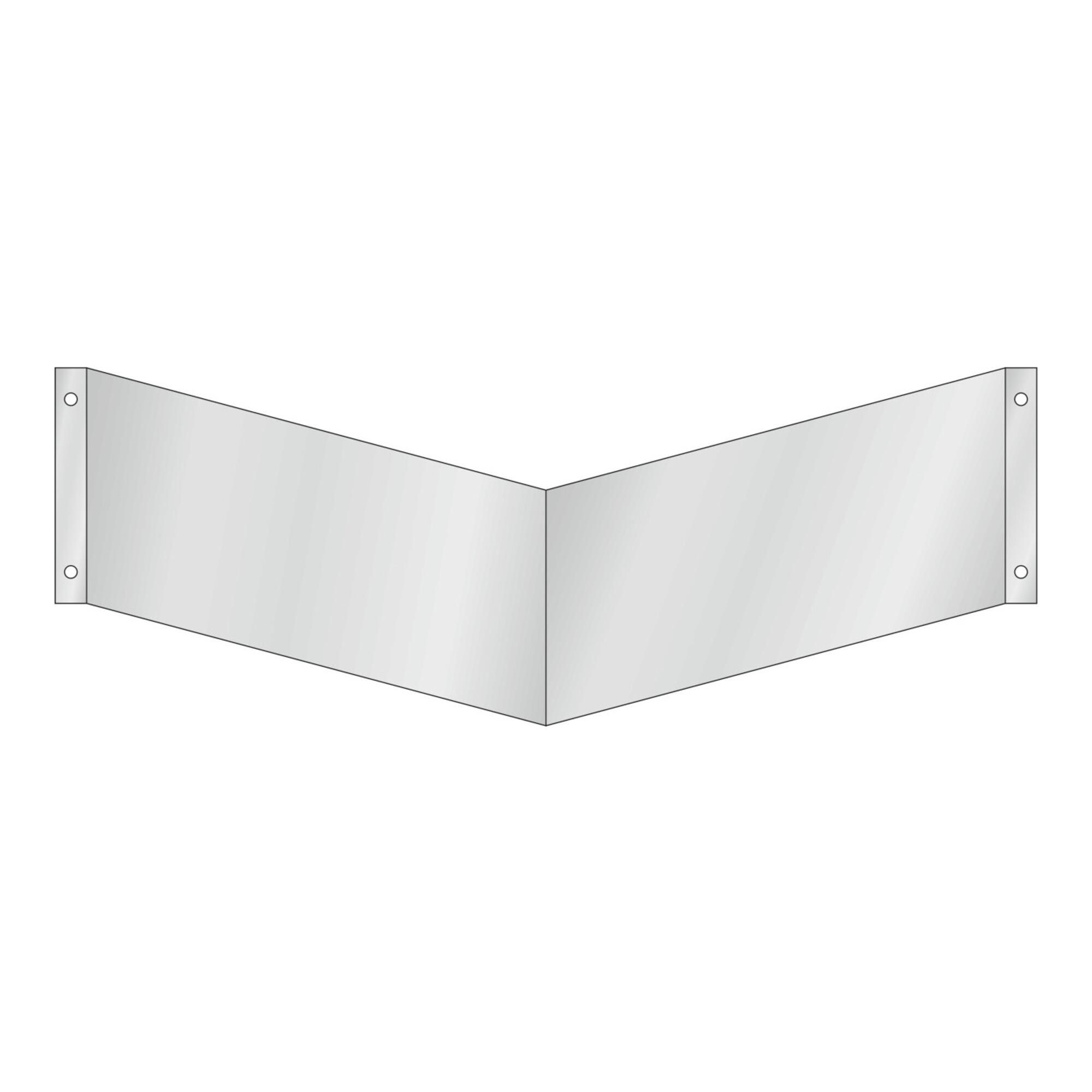 Nasenschild Wandmontage für zwei Symbole groß, Typ: 02400 ; nVent HOFFMAN (K160.98.071)