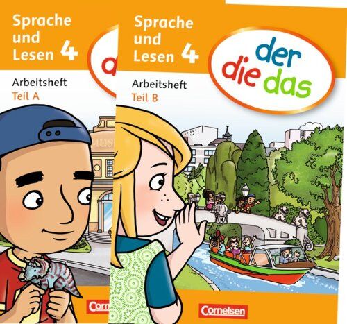 der die das - Sprache und Lesen: 4. Schuljahr - Arbeitsheft Sprache: Teil A und B im Paket: Sprache und Lesen. Teil A und B im Paket - Preis vom 01.10.2026 17:08:56 h