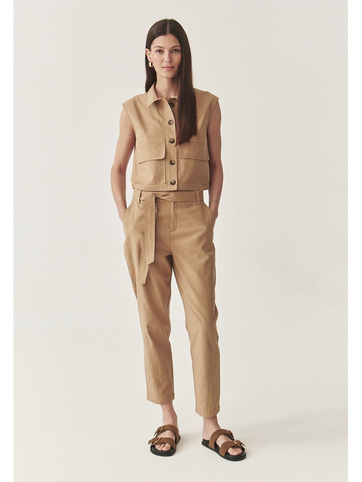 TATUUM Marlenehose in Beige - 40