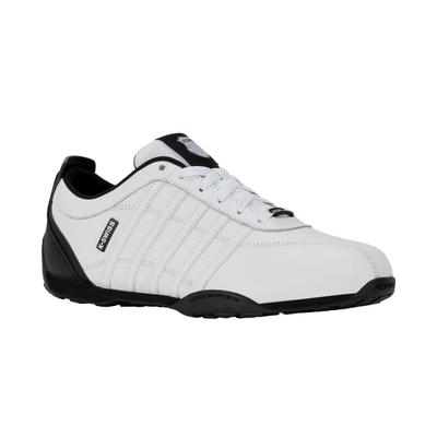 Sneaker K-SWISS "Arvee 1.5", Herren, Gr. 44, Synthetik, weiß, schwarz, Leder, Schuhe Sneaker