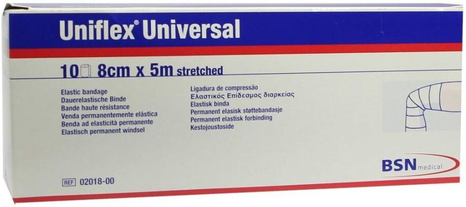 Uniflex Universal weiss 5mx8cm Zellglas Binden