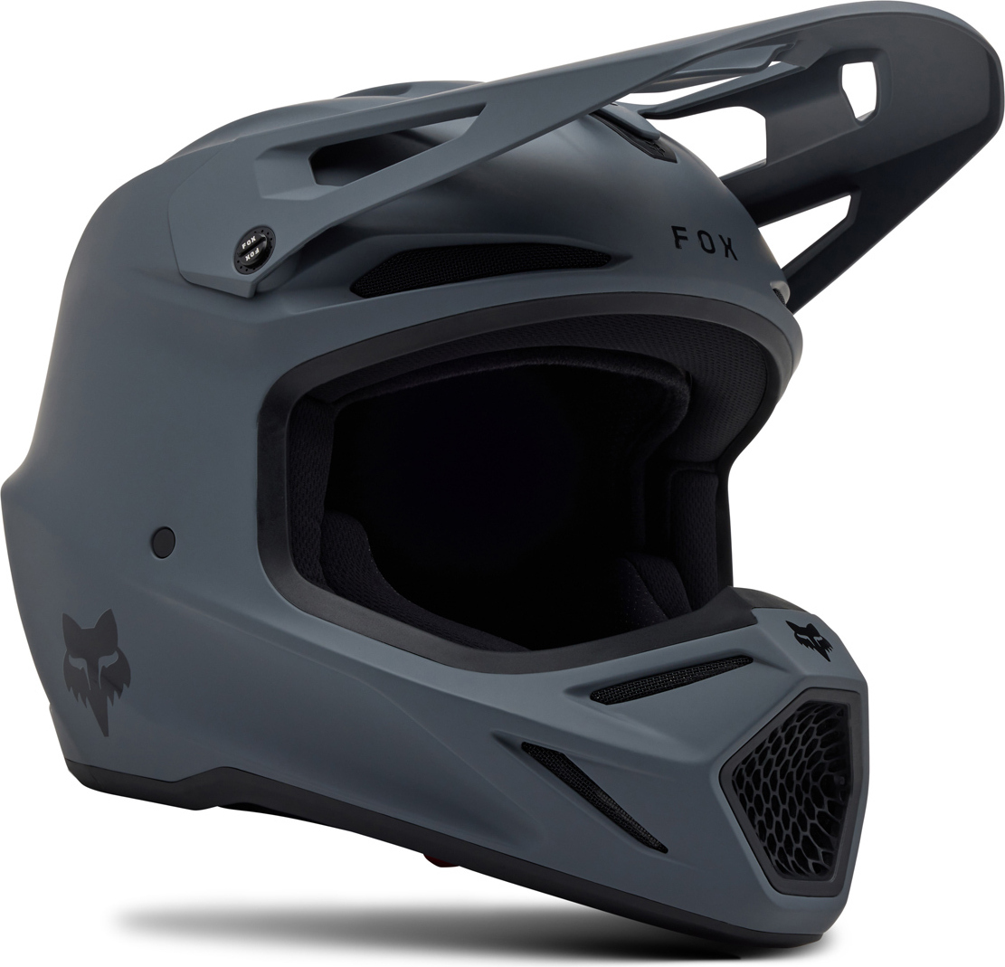 FOX V3 Solid MIPS Motocross Helm, grau, XL (60/61)