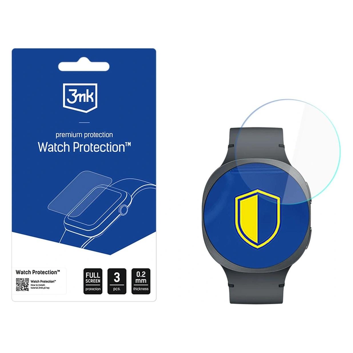 3MK Watch Protection FlexibleGlass Hybridglas für Samsung Galaxy Watch 8 44mm (196986)