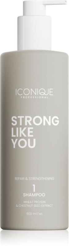 ICONIQUE Professional STRONG LIKE YOU Repair & Strengthening shampoing régénérant pour cheveux abîmés 500 ml