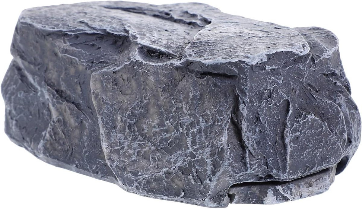 Sleutelverberger Steen Grijs - Nepsteen Sleutelhouder voor Buiten - 10.5 x 6 x 4 cm
