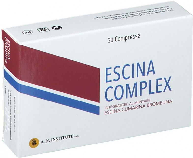 AVICENNA NATURAL INSTITUTE Srl ESCINA Complex 20Cpr Compresse