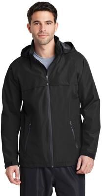 Port Authority J333 Torrent Waterproof Jacket in Black size Large   Polyester
