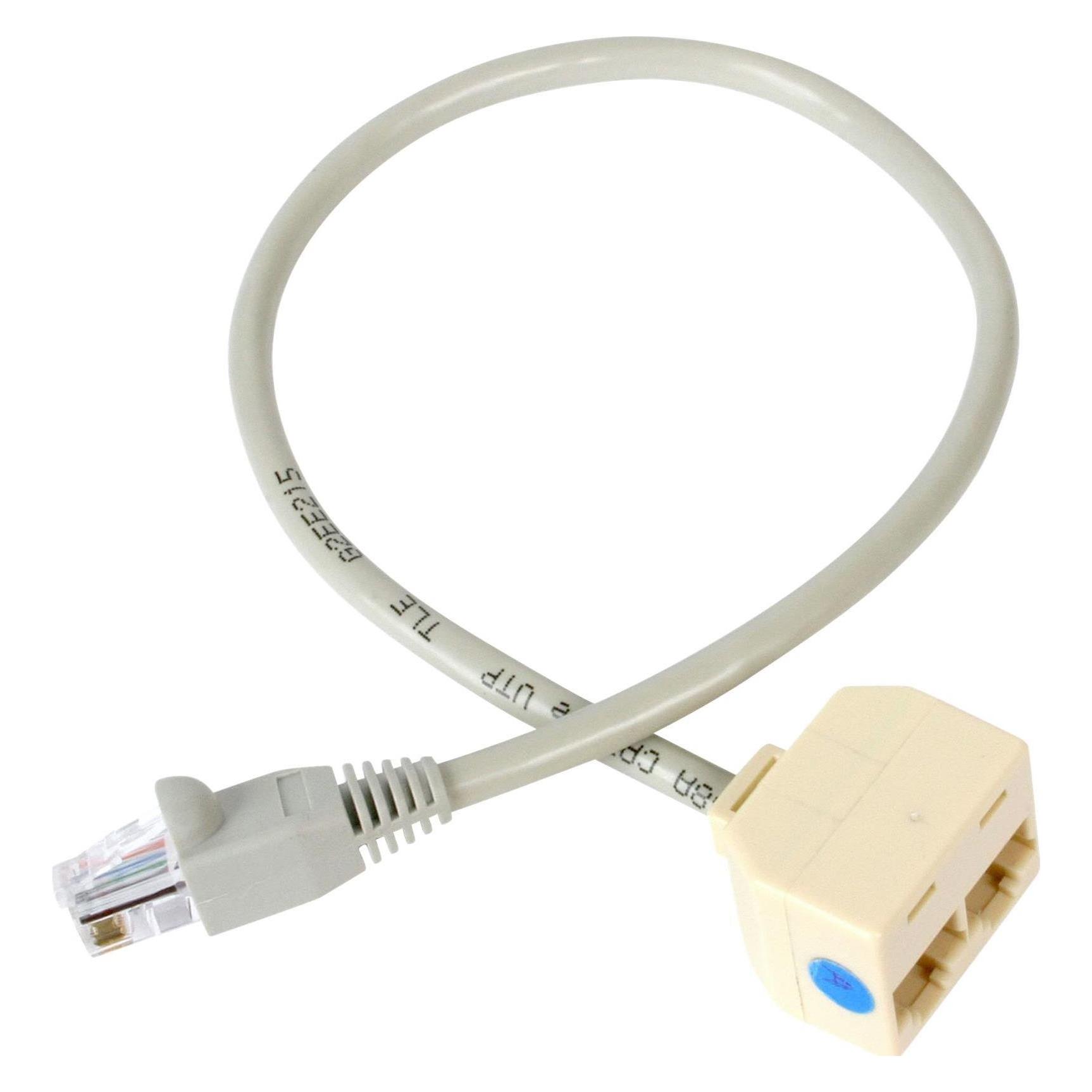 StarTech Netzwerkkabel (RJ45, RJ45 (2x)) (RJ45SPLITTER)