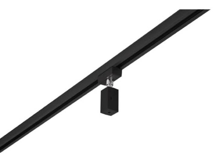 TRIO LIGHTING Duoline 3x10x6cm mattschwarzer Aufhängeadapter - 703632