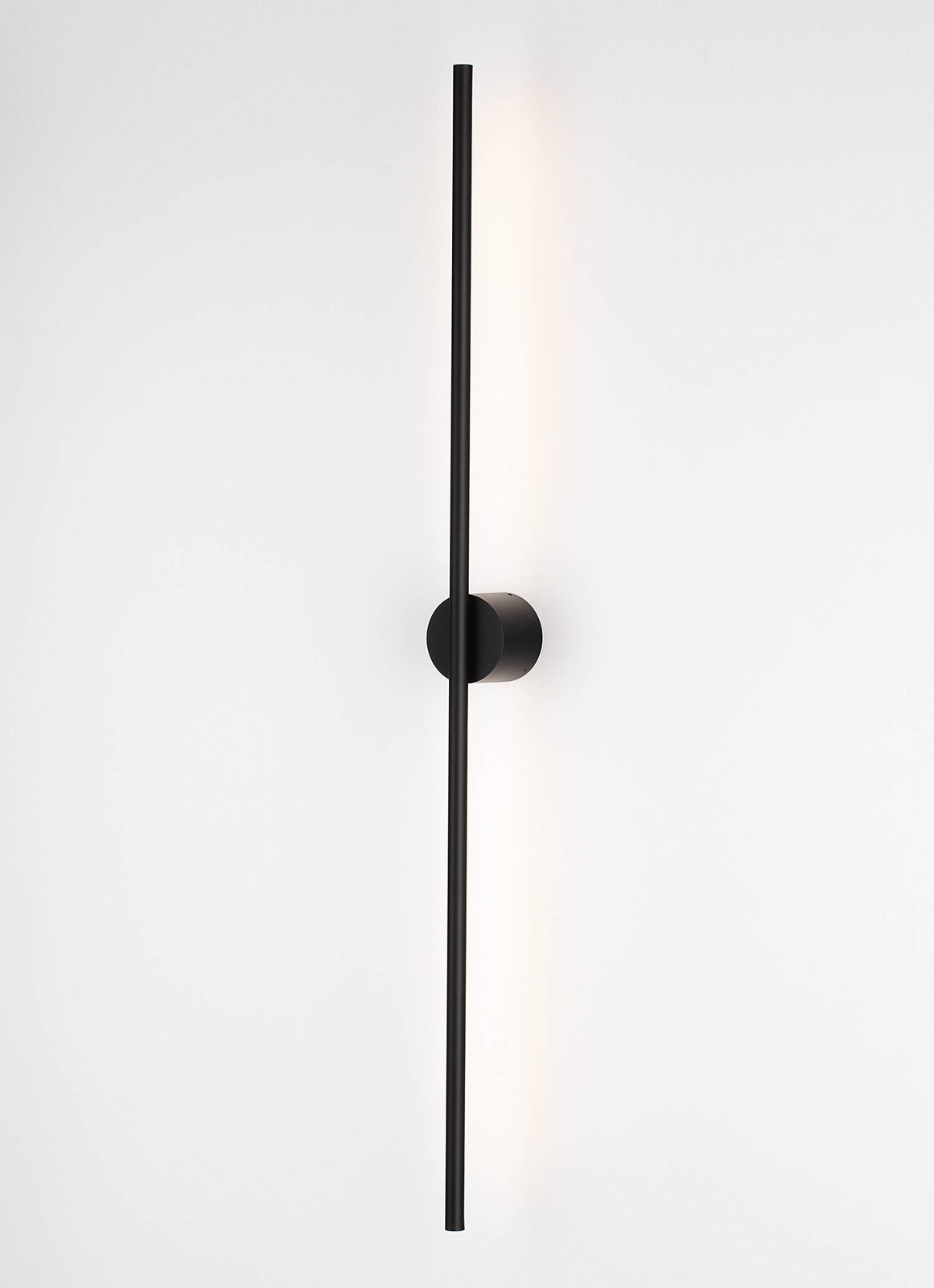 Nova Luce LED wandlamp Aden zwart, 90 cm