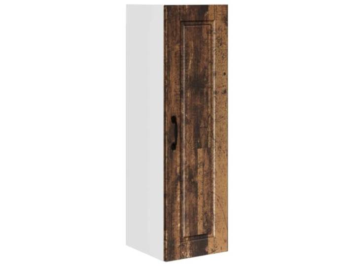 IBUQDDV Wandschrank Porto Altholz 30 x 31 x 100 cm Holzwerkstoff Wandmontage, Innenbereich, Küche, Holzwerkstoff, Altholz, geräumige Fächer, Ablagen, Regalböden