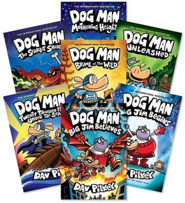 Dog Man #1-14 Collection (Hardcover) - Dav Pilkey