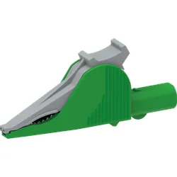 PJP 5066-IEC-GN - Krokodilklemme, 4 mm, grün