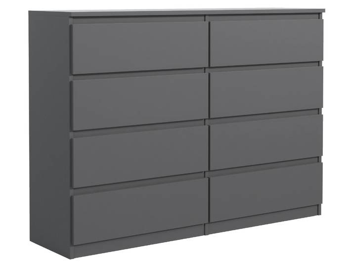 Moderne Kommode 100 cm mit 8 Schubladen und viel Stauraum