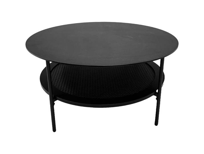 Salontisch Perri schwarz MDF/Melaminfolie B 80 T 40 cm