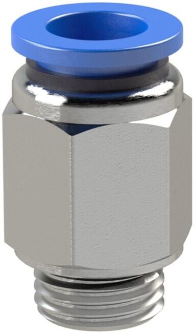 Riegler Raccord enfichable droit Blue Series M5 a. Diamètre du tuyau 4 mm (122.005-4)
