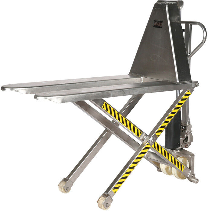 Axess Industries Transpalette haute levée manuel en inox 304