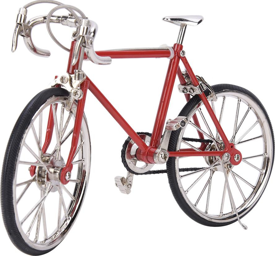 Gistuch Miniatuur fiets van metaallegering voor poppenhuis