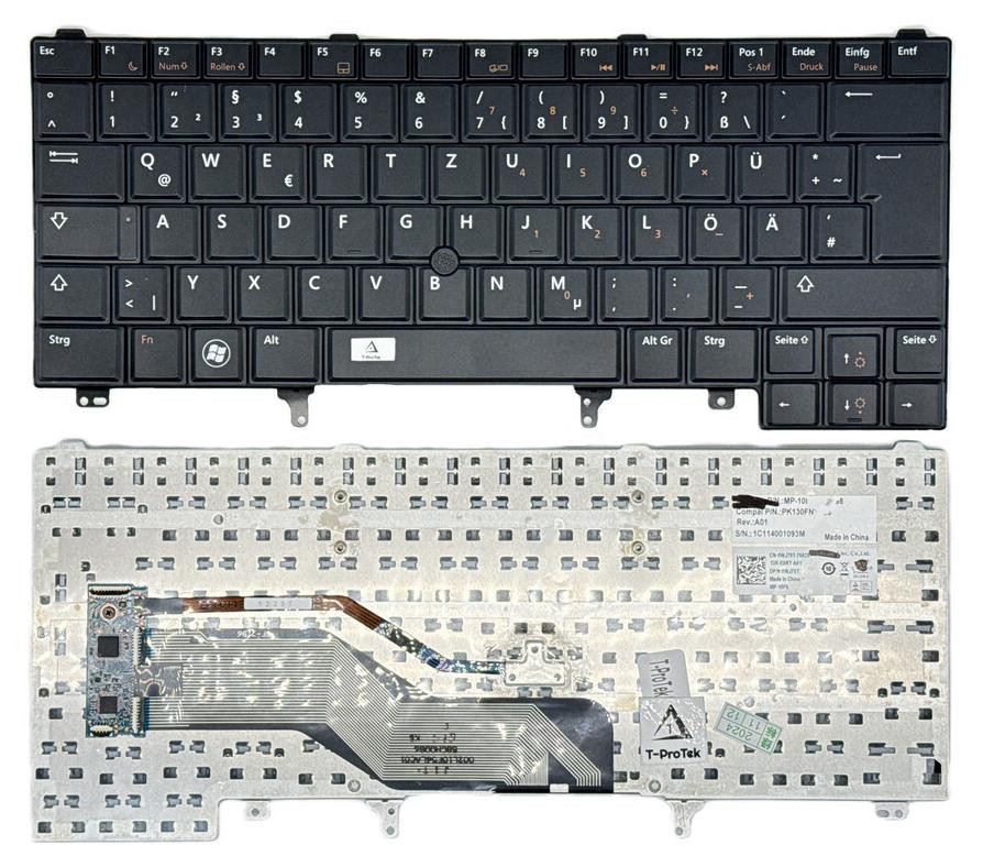 T-ProTek Toetsenbord met muispad voor DELL, onderdeelnummer N61V4