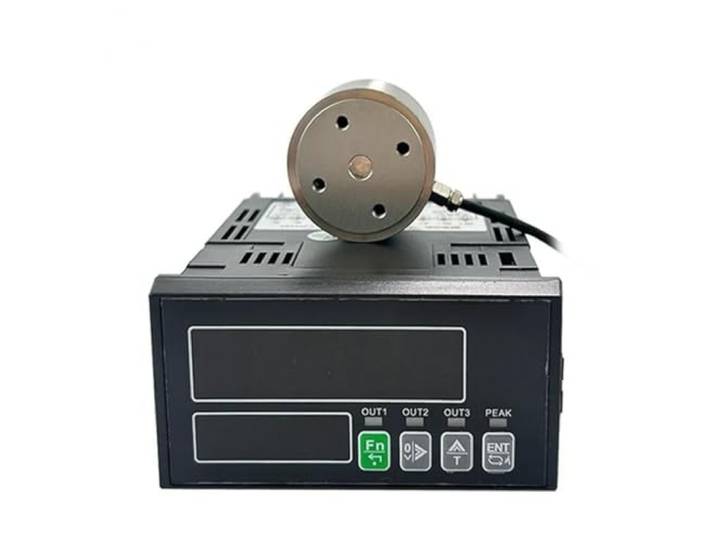 Miniatur-Säulenwägezelle mit Digitalanzeige, Echtzeit-Lesekapazität 5-1000 kg, langlebig, schnelle Kalibrierung, hohe Signalstärke für Trichter(10KG)