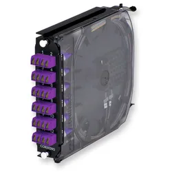 Corning CCH SPLC CASS,24F,LC-D,OM4 CCH-CS24-AV-P00QE