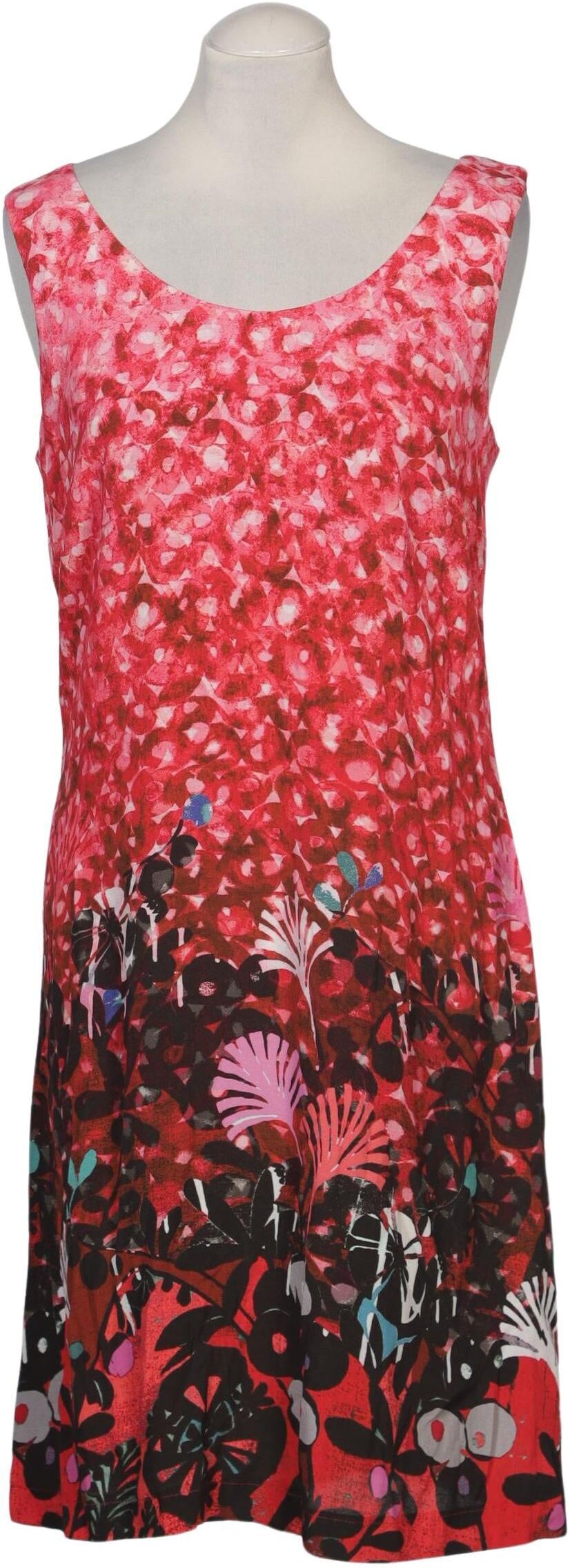 Foxs Damen Kleid, Mehrfarbig, Gr. EU 40, Viskose - Second Hand