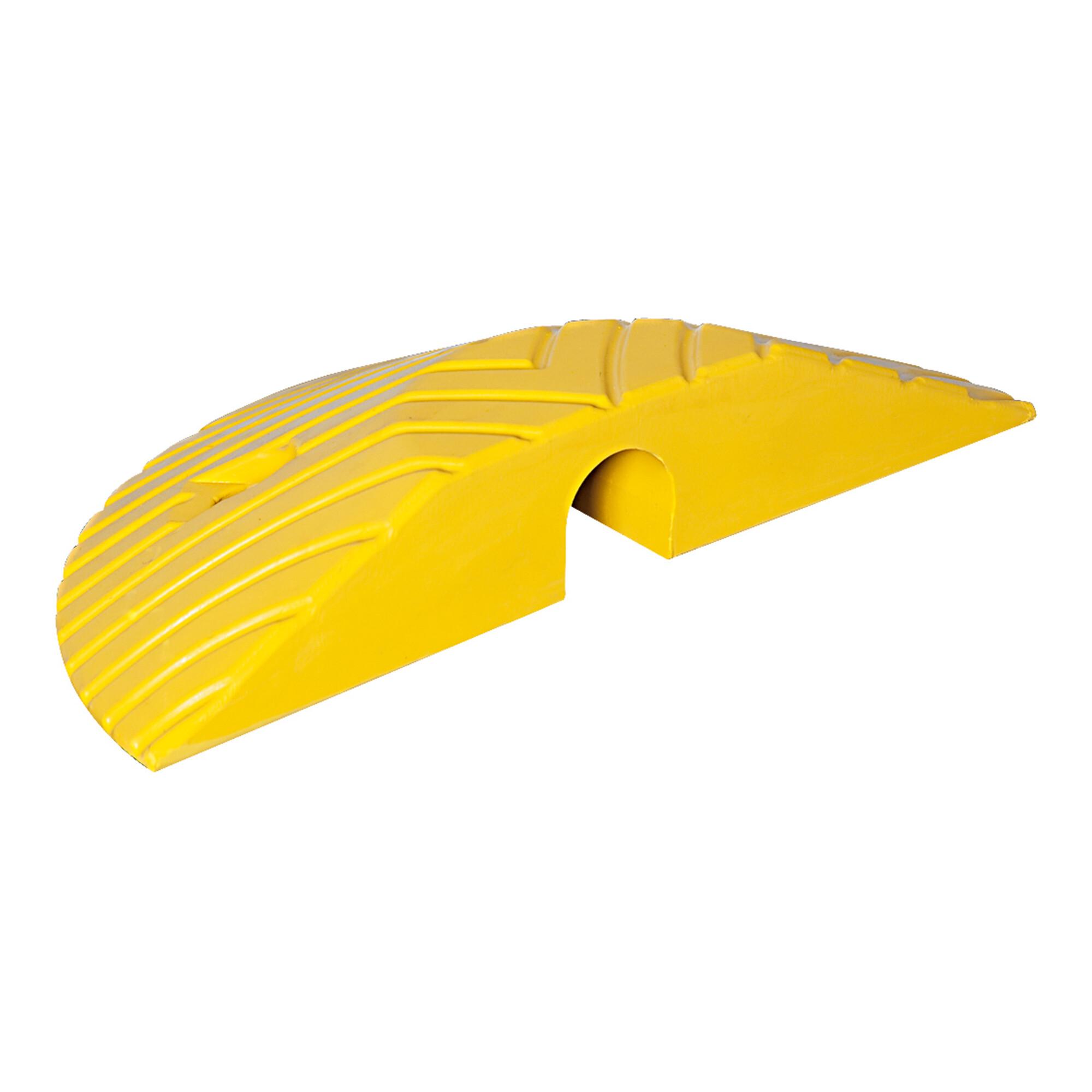 Moravia Fahrbahnschwelle TOPSTOP-10 Abschlusselement gelb 405 x 210 x 70 mm (280.10.127)