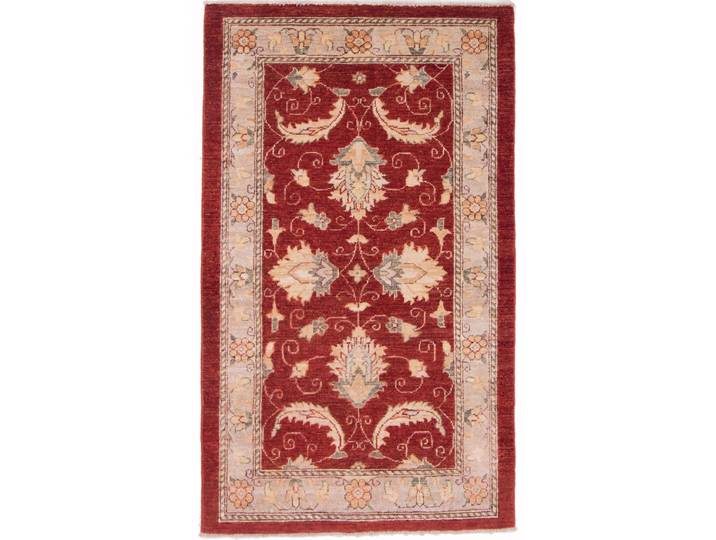 Ziegler Farahan Teppich 89x149 Handgeknüpft Orientteppich Wolle