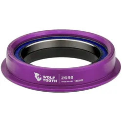 Wolf Tooth Performance Steuersatz Unterteil, 1.5", ZS56/40, ultraviolet purple