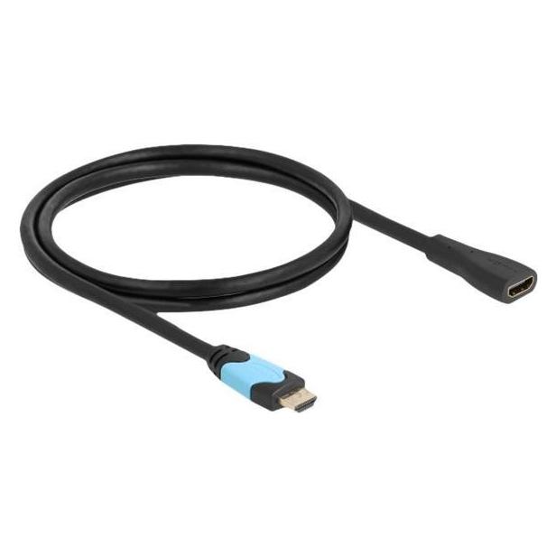 Delock High Speed HDMI Verlängerungskabel 48 Gbps 8K 60 Hz 1 m (1 m) (81997)