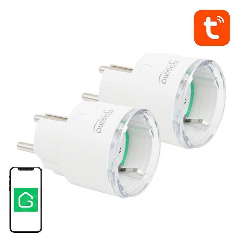 Gosund Smart plug WiFi SP111, Tuya 2-pack (SP111-2)