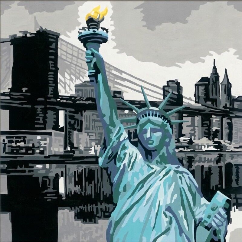 Ravensburger CreArt New York City - Format Carré - Peinture au numéro