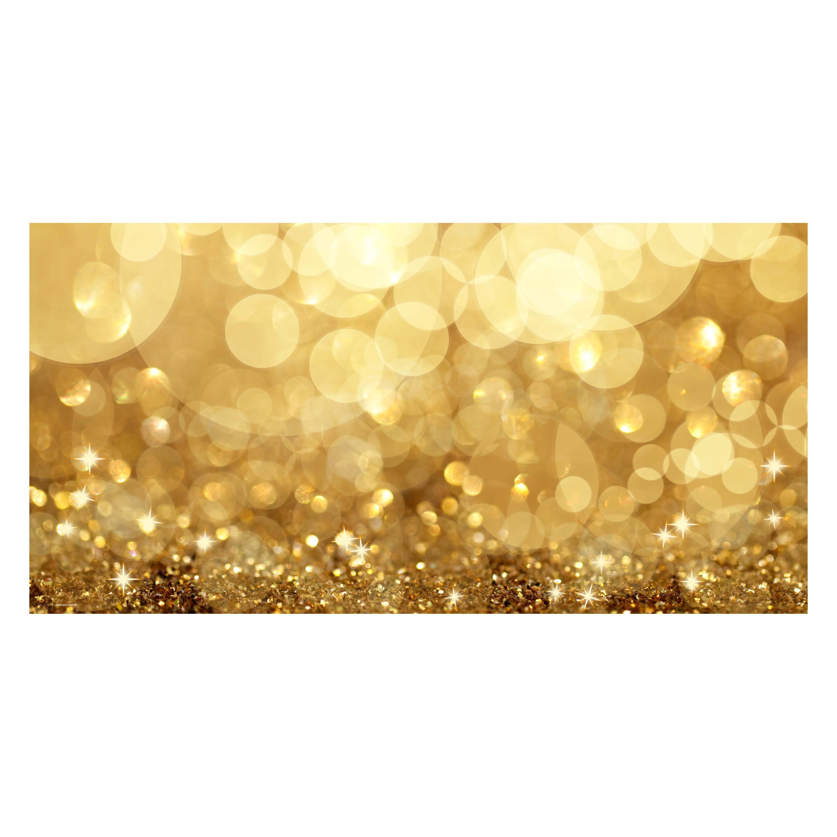 CoverYourDesk Schreibtischunterlage Funkelndes Gold (21557601)