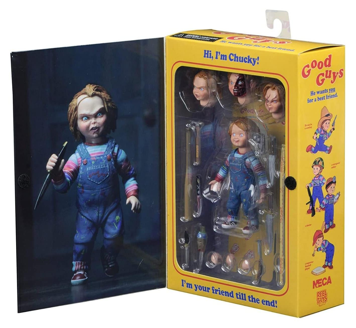 Chucky Ultimate Edition Actiefiguur, meerkleurig, 10 cm
