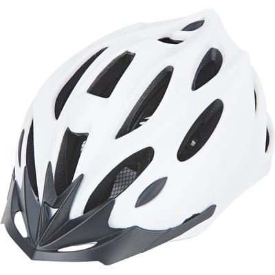 Fahrradhelm PROPHETE Gr. 58, weiß (weiß, schwarz), Helme, 58/61 Kopfumfang: 58cm - 61cm
