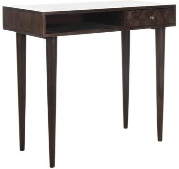 SAFAVIEH Zinnia 35-Inch Wood Work Office Desk, Modern