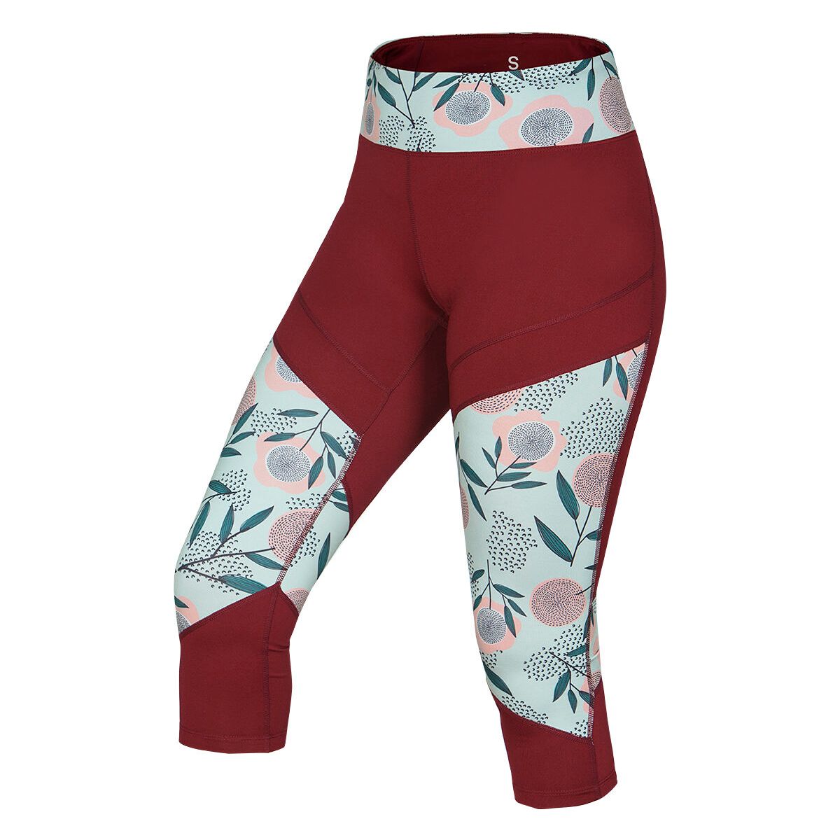 Ocun Rhea 3/4 Leggings wine merlot L 04572-L