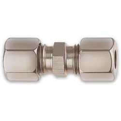 Schneidringverschraubung verzinkt, Gerade Verschraubung, verschiedene Varianten (Ausführung: 18 mm)