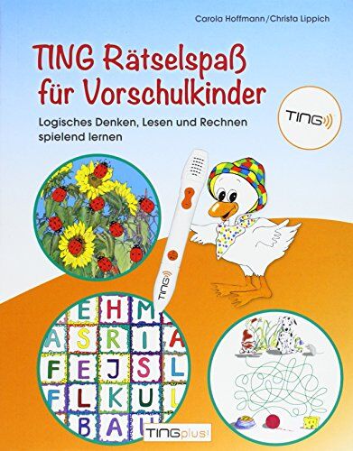 Carola Hoffmann - TING Rätselspaß für Vorschulkinder: Logisches Denken, Lesen und Rechnen spielend lernen - Preis vom 09.10.2026 07:28:09 h