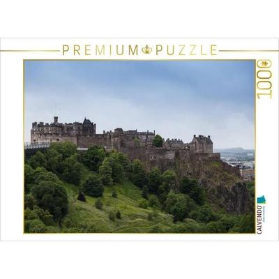 CALVENDO Puzzle Edinburgh Castle | 1000 Teile Lege-Größe 64x48cm Foto-Puzzle für glückliche Stunden, Game von , Calvendo Puzzle
