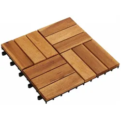 vidaXL, Gartenbodenbelag, Terrassenfliese (20x, 30 x 30 cm)