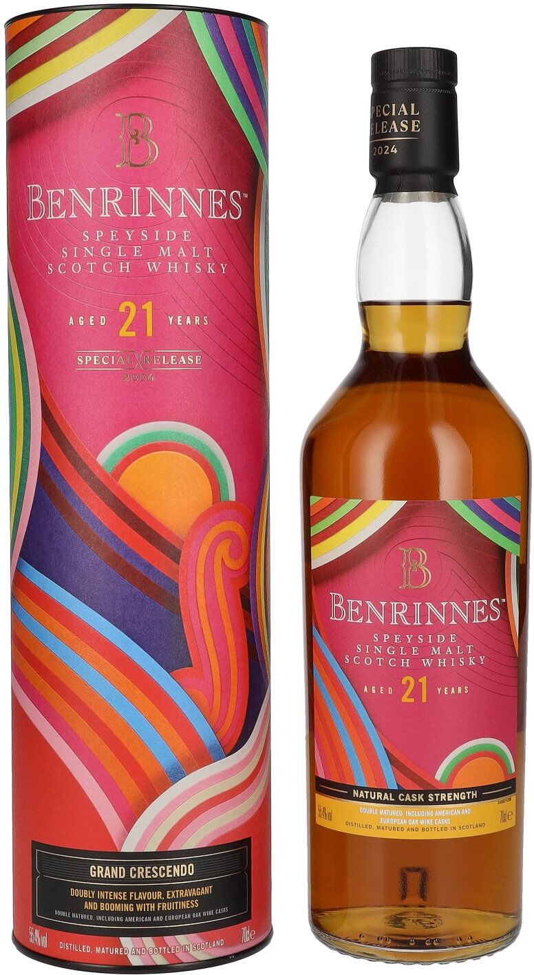 Benrinnes 21 Years Old Grand Crescendo Single Malt Special Release 2024 55,4% Vol. 0,7l in Geschenkbox