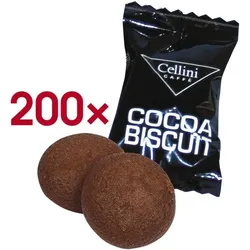 Cellini Schokoladen-Kekse »Minigrisbi« 200 Portionspackungen braun