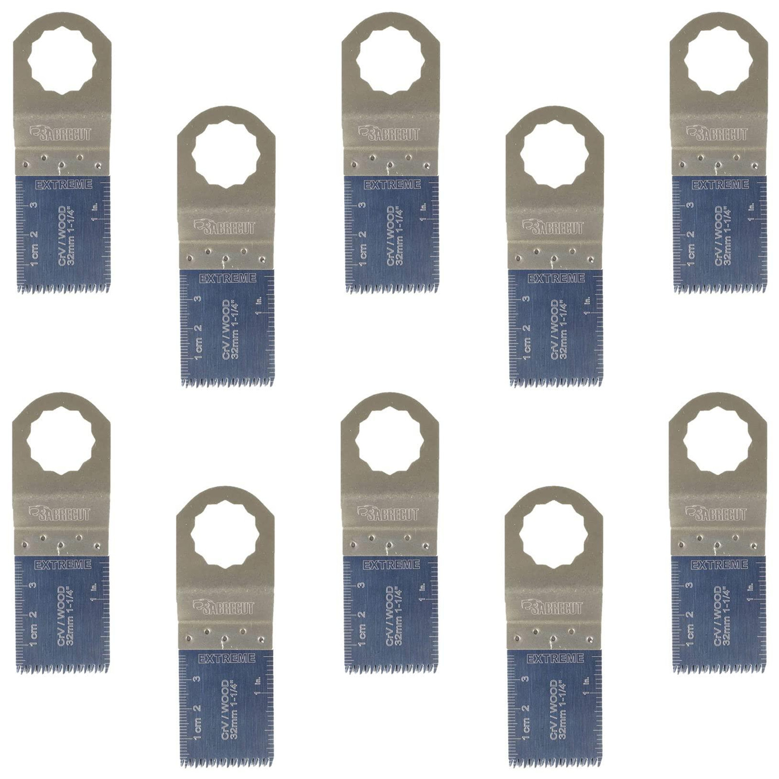 Selius 10 stuks SC35J_10 35mm multitool bladen duurzaam
