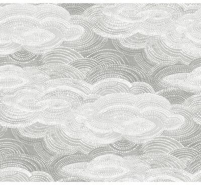 A-Street Prints Vision Grey Stipple Clouds Wallpaper