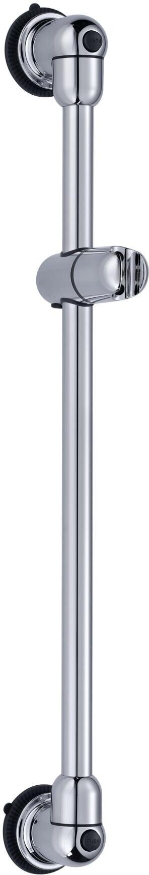 Duschstange DIAQUA "60 cm", grau (chrom), Messing, Duschkopfhalterungen, Duschstange chrom Einheitsgröße