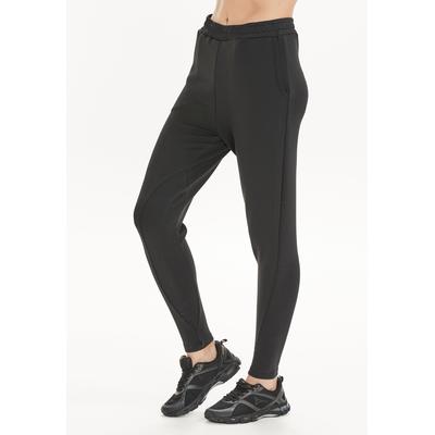 Sweathose ENDURANCE "Timmia", Damen, Gr. 42, EURO-Größen, schwarz, 51% Polyester, 44% Modal, 5% Elasthan, unifarben, lang, Hosen Sweathose, mit hohem Modal-Anteil