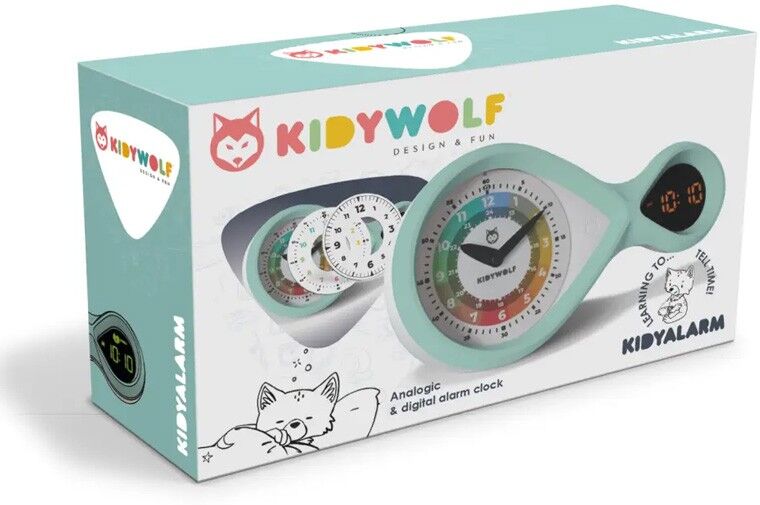 Réveil Kidyalarm vert - Kidywolf